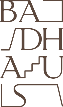 Badhaus Logo in Braun